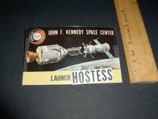 Jfksc Nasa Apollo Soyuz Hostess Launch Access Badge Serial No.  1070