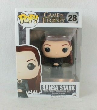 Funko Pop Sansa Stark Vinyl Figure 28 Game Of Thrones Got Vaulted