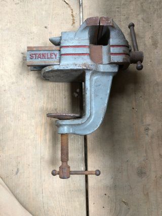 Vintage Stanley Bench Vise Clamp On No 766?
