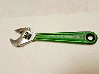 Vintage Diamond Tool And Horseshoe Co Diamalloy 6 " Adjustable Wrench Usa
