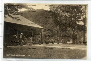 Postcard Malaya Shurga Batu Feringgi Penang 1912 Villa In Penang