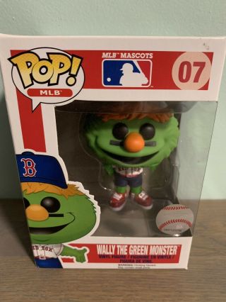 Funko Pop Mlb Mascots Boston Red Sox Wally The Green Monster 07 On Hand