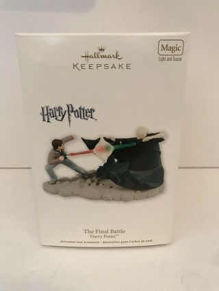2012 Hallmark Keepsake - Harry Potter Final Battle W/ Voldemort - Lights & Sound