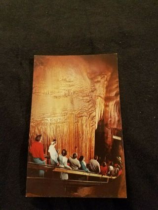 Frozen Niagara In Mammoth Cave National Park Kentucky Old Postcard