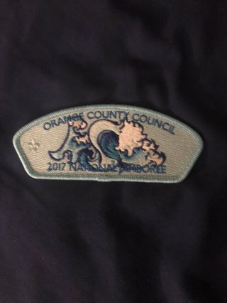 2017 National Jamboree Orange County Council Patch Set,  Surf Pin,  Staff Patch 6