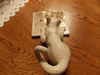 Lenox Enchantment Cat Chronicles Porcelain Cat Figurine - With Glasses 4
