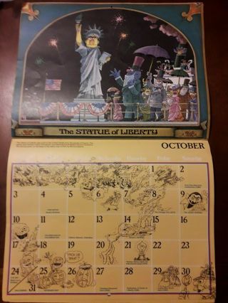Sesame Street 1976 Bicentennial Calendar 6
