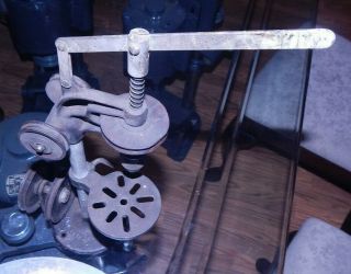 Vintage Small Bench Top Drill Press Machinist Tool