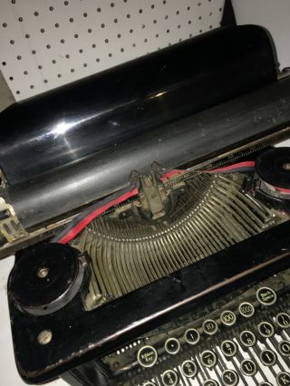 Vintage LC Smith Corona Typewriter 8 14 Inch USA Antique Industrial Decor 1920s 4