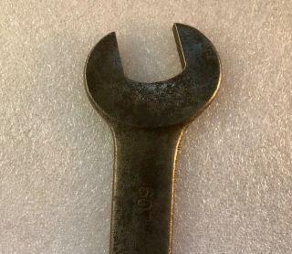 Vintage Antique Williams 607 Wrench 11/16” Single Open End 2