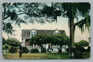Gulf Coast Country Real Estate” Paradise” Houston Texas Advertising—antique 1909