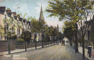 Swansea - Walter Road By Hartmann 1904