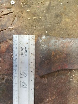rare vintage Plumb Victory axe.  Camp ax firewood ax logging ax.  Man ax 4