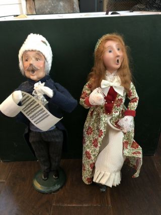 Byers Choice The Carolers Victorian Grandparent And Girl