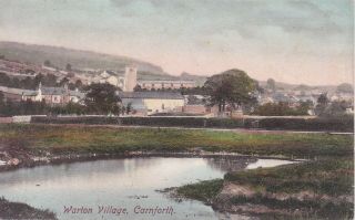 Warton Village,  Carnforth By Frith 1906 " E73 " Duplex