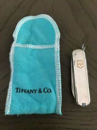 Tiffany & Co 925 Sterling Silver 750 Swiss Army Knife