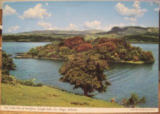 Irish Postcard Lake Isle Of Innisfree Lough Gill Sligo Ireland John Hinde 2/143