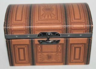 Vintage Angelino Doll Club Miniature Doll Trunk With Tray
