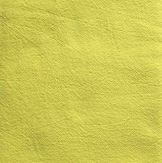 Vintage Half Flour Sack Solid Color Lemon Yellow Approx.  20 " X 36 "