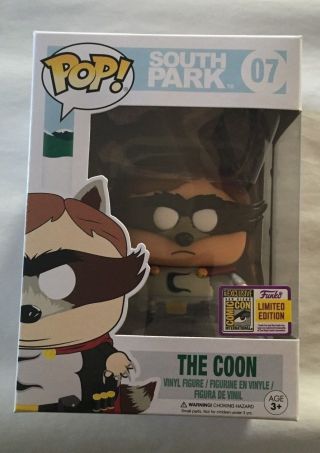 Sdcc 2017 Funko Exclusive South Park The Coon Limited Edition Fast
