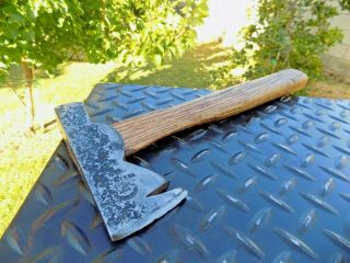Vintage D R Barton 1832 Cast Steel,  Small Roofing Hatchet,  Rochester N.  Y. 2