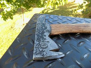 Vintage D R Barton 1832 Cast Steel,  Small Roofing Hatchet,  Rochester N.  Y. 5