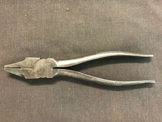 Vintage Kraeuter 1831 - 7 Lineman Pliers - Made In Usa