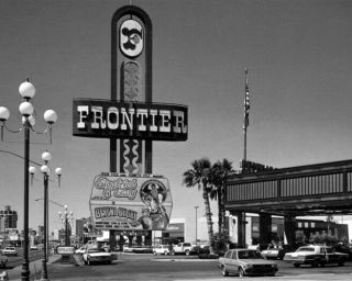 Frontier Hotel & Casino,  Las Vegas Glossy 8x10 Photo Print Strip Poster