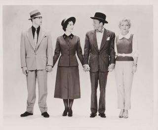 Vintage Press Photograph Guys & Dolls - Marlon Brando,  Frank Sinatra.