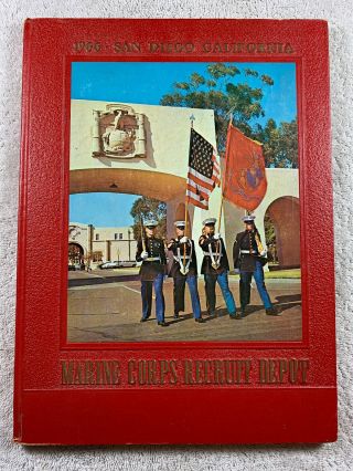 1966 Us Marine Corps Recruit Depot Yearbook San Diego 2nd Battalion Platoon 271