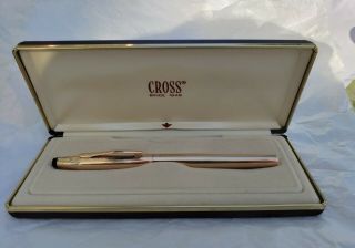 Vintage Cross Classic Century 1/20 14kt Gold Filled Rollerball Pen