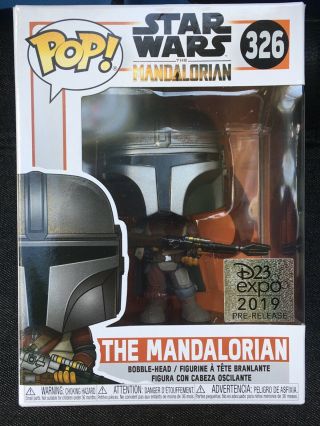 Disney D23 Expo 2019 Funko Pop Star Wars The Mandalorian