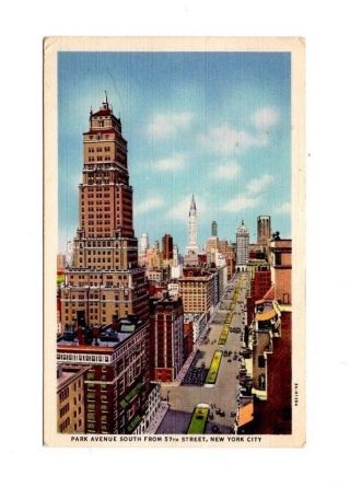1986 Park Ave.  S.  From 57th St. ,  York City Postcard
