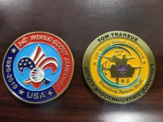 2019 World Scout Jamboree Shooting Sports Challenge Coin - Tom Transue