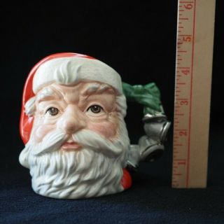 Royal Doulton Character Toby Jug Mug " Santa Claus " Bell Handle D6964 1994 Vhtf