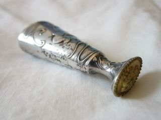 Art Nouveau French Silver Hallmarked Wax Seal 4
