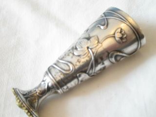 Art Nouveau French Silver Hallmarked Wax Seal 7