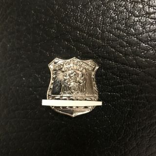 Nypd Mini Shield Badge W/ Numbers No Pba Card 2019 Nyc