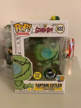 Funko Pop Scooby Doo Captain Cutler Glow In The Dark Funko Shop Exclusive