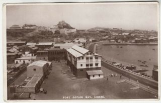 Aden / Yemen - Post Office Bay - D Mavroudis 1 - C1930s Era Real Photo Postcard