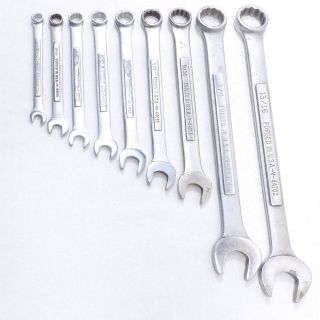 Craftsman Combination Wrench Set Of 9 V Series USA Forged 13/16 - 1/4 Standard 4