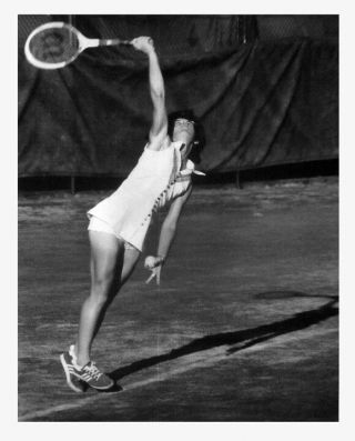 1973 Billy Jean King Tennis Stroke Vintage 11 X 14 Photo