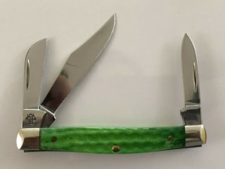 Case XX 6344 SS Medium Stockman 2004 John Deere Knife With Tin 8