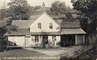 West Wardsboro,  Vt Rppc Johnson 