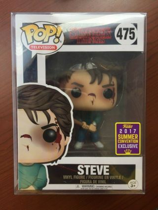 Funko Pop Television: Stranger Things Steve 2017 Summer Convention Exclusive