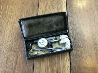 H.  A.  Lowe Last Word Dial Indicator Tool - Rare Patent Model D - Machinist Mill