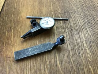 H.  A.  Lowe Last Word Dial Indicator Tool - Rare Patent Model D - Machinist Mill 2