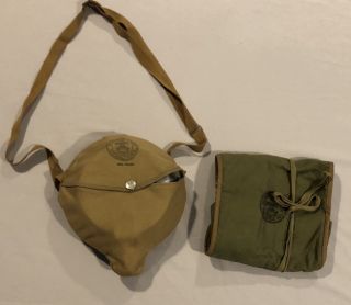 Vintage Boy Scout Toiletry,  Mess Kit Camping Hunting Fishing Pouch Carrier