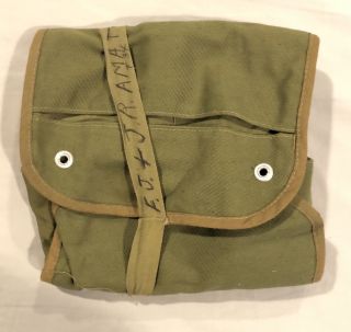 Vintage Boy Scout Toiletry,  Mess Kit Camping Hunting Fishing Pouch Carrier 7