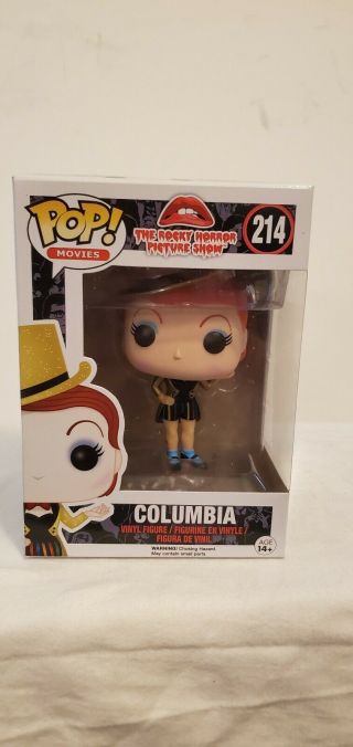 Funko Pop Movies The Rocky Horror Picture Show Columbia 214 Vaulted Rare